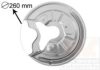 VAN WEZEL 7622373 Splash Panel, brake disc